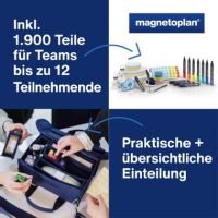 magnetoplan Moderationstasche ecoAware 11123 gefüllt