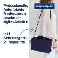 magnetoplan Moderationstasche ecoAware 11123 gefüllt