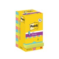 Post-it Haftnotiz Super Sticky R330-SSCOS-P8+4 76x76mm 90Bl 12 St.