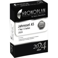 Chronoplan Jahresset 50204 148x21mm 1T/2S