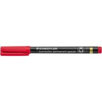 STAEDTLER Folienstift Lumocolor special 319 F-2 permanent F fein 0,6mm rot 