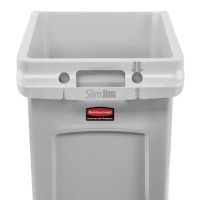 Rubbermaid Untertischbehälter Slim Jim 2026695 49l grau