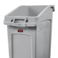 Rubbermaid Untertischbehälter Slim Jim 2026695 49l grau
