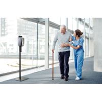 Rubbermaid Desinfektionssäule 2143543 ohne Spender schwarz