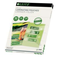 Leitz Laminierfolie 33818 DIN A4 80mic 100 Stück