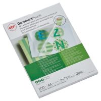 GBC Folientasche DocumentPouch 3740400 DIN A4 150µm 100 Stück