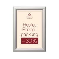 Deflecto Wandprospekthalter SFA4S A4 Klapprahmen silber