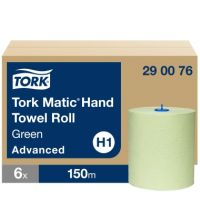 Tork Handtuchrollen ELEVATION 290076 150m 2-lagig grün 6 Rl./Pack.