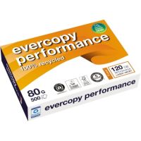 Evercopy Kopierpapier Performance 100% Altpapier A4 80g 500Blatt