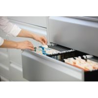 DYMO Schriftbandkassette D1 2093096 9mmx7m schwarz auf weiß 10St.