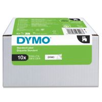 DYMO Schriftbandkassette D1 2093096 9mmx7m schwarz auf weiß 10St.
