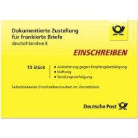 Briefmarke Einschreiben National 2,35? 10 St.