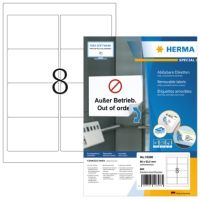 HERMA Etikett 10308 96x63,5mm weiß 800 Stück