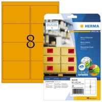 HERMA Etikett 5145 99,1x67,7mm neonorange 160 Stück