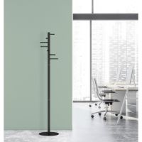 MAUL Garderobenständer MAULcaurus 9406290 7Stangen 177cm schwarz