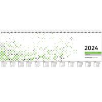 ZETTLER Tischquerkalender PERFO XL 137-0013 Jahr 2024 1 Woche auf 2 Seiten