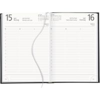 ZETTLER Buchkalender 876-0701 Jahr 2024 1 Tag auf 1 Seite farbig sortiert