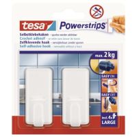 tesa Haken Powerstrips 58010-00044 L Classic weiß 2 St./Pa