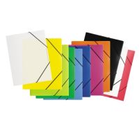 PAGNA Gummizugmappe 21613-05 DIN A4 PP 3Klappen grün