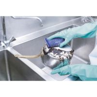 Spontex Scheuerschwamm Superinox Pad Edelstahl 5St.