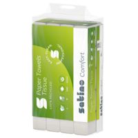 WEPA Papierhandtücher 277340 Comfort 20,6x32cm 2-lagig W-Falz 3.000 Bl./Pa