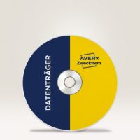 Avery Zweckform CD/DVD-Etikett L7676-25 matt 50 Stück