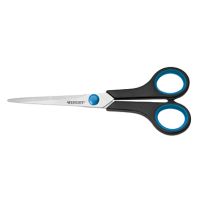 Westcott Schere Easy Grip E-30271 00 18cm Stahl schwarz/blau