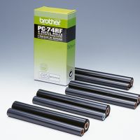 Brother Thermotransferrolle PC74RF schwarz 4 Stück
