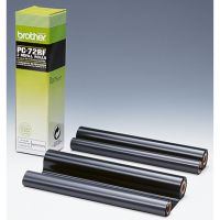 Brother Thermotransferrolle PC72RF schwarz 2 Stück