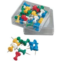 Soennecken Pinnwandnadel 1081 10mm farbig sortiert 40 Stück