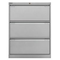 Bisley Hängeregistraturschrank DF3355 3Schubfächer silber