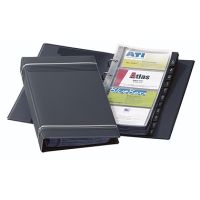 DURABLE Visitenkarten-Ringbuch VISIFIX 238558 max. 200Karten schwarz