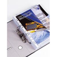 DURABLE Ordnungsschiene 293502 DIN A4 max. 150Bl. weiß 50 Stück