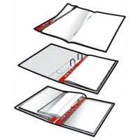 DURABLE Ordnungsschiene 293502 DIN A4 max. 150Bl. weiß 50 Stück