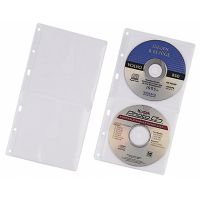 DURABLE CD/DVD Hülle COVER S 520319 PP transparent 5 Stück