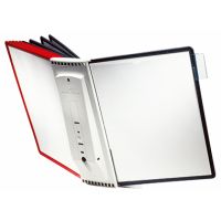 DURABLE Sichttafelständer SHERPA Wall 10 563100 DIN A4 sw/rt