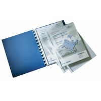 DURABLE Sichthülle Cover 242819 DIN A4 0,08mm PP transparent 10 Stück