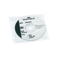 DURABLE CD/DVD Hülle COVER FILE 523919 PP transparent 10 Stück