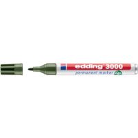 edding Permanentmarker 3000 4-3000015 1,5-3mm Rundspitze olive