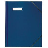 ELBA Umlaufmappe colors 100420821 DIN A4 PVC Eckspanngummi blau