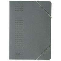 ELBA Eckspanner chic 400010101 DIN A4 150Bl. Karton anthrazit