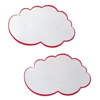 Franken Moderationskarte UMZ W 42x25cm Wolke ws/rt 20 Stück