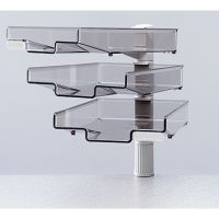 Hansa-Technik Schwenkflügler 5033002 DIN A4 3Schalen lichtgrau