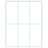 HERMA Etikett 2480 34x67mm weiß 192 Stück