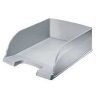 Leitz Briefablage Jumbo Plus 52330084 DIN A4 PS silber