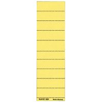 Leitz Beschriftungsschild 19010015 blanko 4zeilig gelb 100 Stück