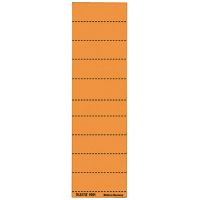 Leitz Beschriftungsschild 19010045 blanko 4zeilig orange 100 Stück