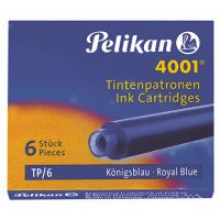 Pelikan Tintenpatrone 4001 TP/6 301184 blauschwarz 6 Stück