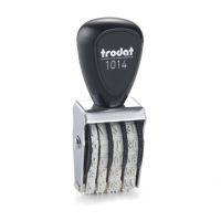 trodat Classic 54216 Datumstempel 17x4mm silber
