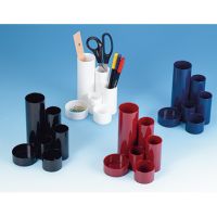 WEDO Stifteköcher Junior 245257201 6Fächer Kunststoff schwarz